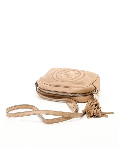 Gucci Soho Disco Shoulder Bag In Neutral