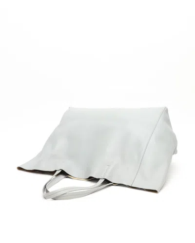 Celine Céline Cabas Horizontal Tote Bag In Gray