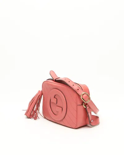 Gucci Blondie Camera Bag In Pink