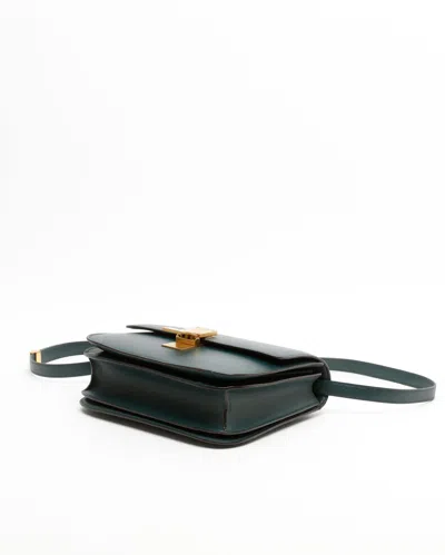 Celine Céline Classic Box Bag In Green
