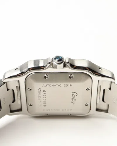 Cartier Santos Galbée 29mm Ref 2319 Tropical Automatic Watch In Gray