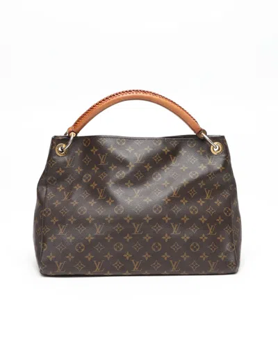 Pre-owned Louis Vuitton Monogram Artsy Mm Bag In Brown