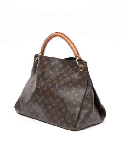 Pre-owned Louis Vuitton Monogram Artsy Mm Bag In Brown