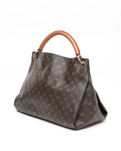 Pre-owned Louis Vuitton Monogram Artsy Mm Bag In Brown