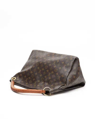 Pre-owned Louis Vuitton Monogram Artsy Mm Bag In Brown