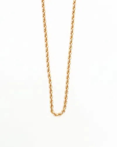 Dior Christian  Long Necklace In Gold