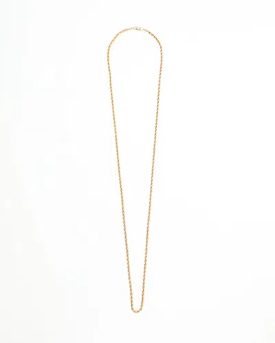Dior Christian  Long Necklace In Gold