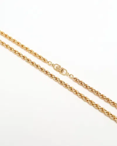 Dior Christian  Long Necklace In Gold
