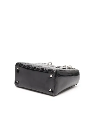 Dior Medium Lady  Shoulder Bag In Black