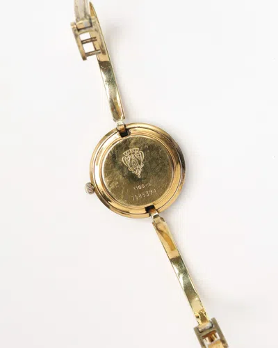 Gucci Change Bezel 26mm Ref 1100-l Watch In Gold