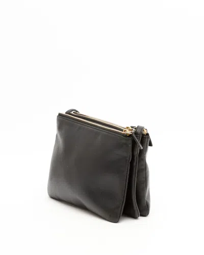 Celine Céline Small Trio Bag In Black