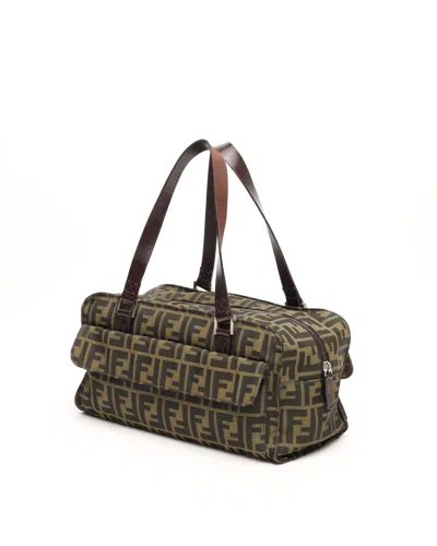 Fendi Zucca Hobo Bag In Pattern