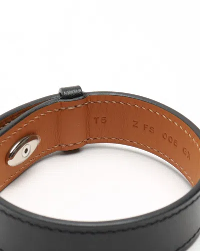 Pre-owned Hermes Hermès Panache Bracelet In Black