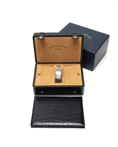 Franck Muller Long Island 23mm Ref 902qzrel Full Set Watch In Metallic