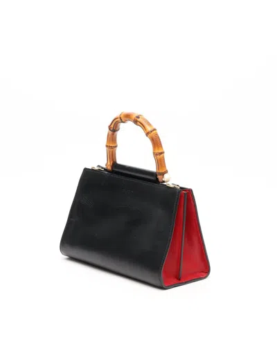 Gucci Small Bamboo Nymphaea Bag In Multi