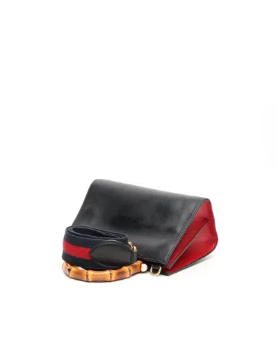 Gucci Small Bamboo Nymphaea Bag In Multi