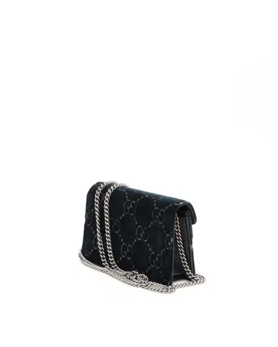Gucci Super Mini Dionysus Bag In Black