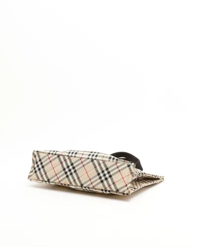 Burberry Nova Check Tote Bag In Multi