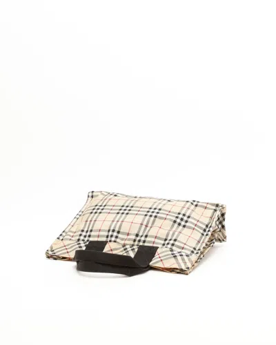 Burberry Nova Check Tote Bag In Multi