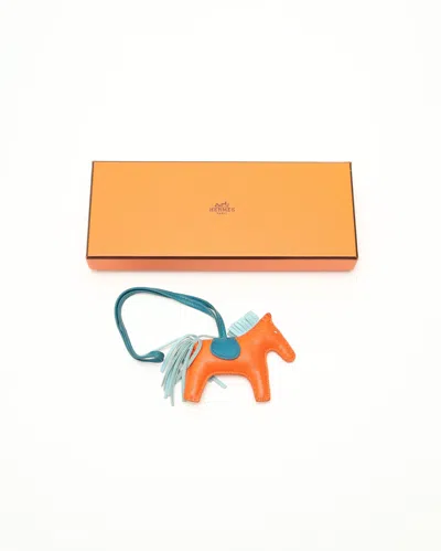 Pre-owned Hermes Hermès Rodeo Charm Pm In Multi
