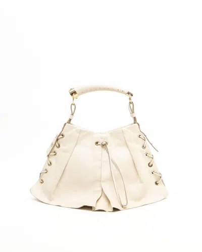 Saint Laurent Mombasa Bag In White