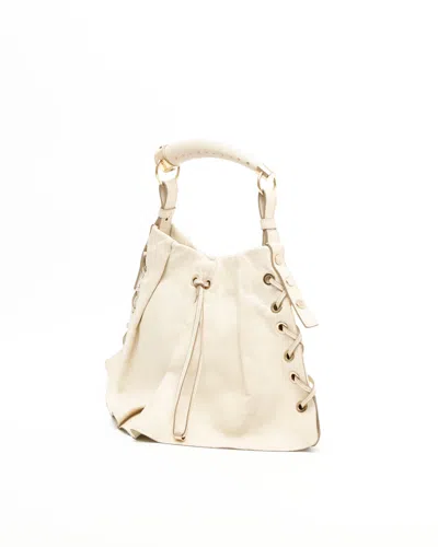 Saint Laurent Mombasa Bag In White