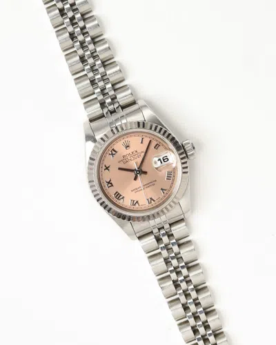 Rolex Lady-datejust 26mm Ref 69173 1993 Watch In Silver