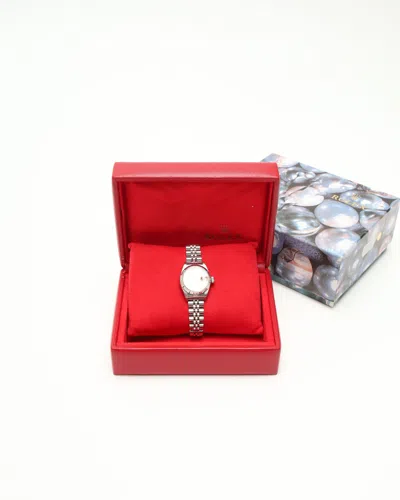 Rolex Lady-datejust 26mm Ref 69173 1993 Watch In Silver