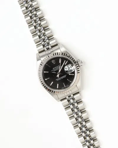 Rolex Lady-datejust 26mm Ref 79174 2000 Watch In Silver