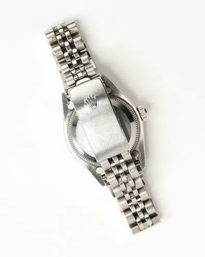Rolex Lady-datejust 26mm Ref 79174 2002 Watch In Silver