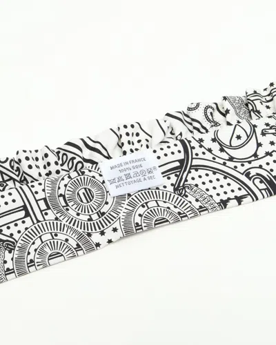 Pre-owned Hermes Hermès Eperon D'or Bandana Twilly In Multi