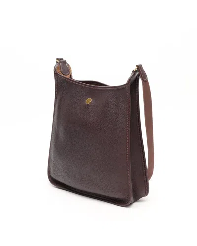 Pre-owned Hermes Hermès Clemence Vespa Pm Bag In Brown