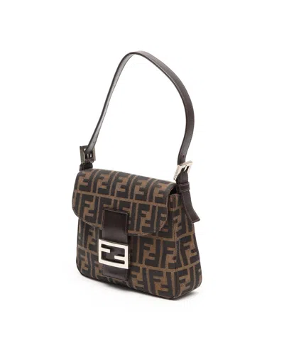 Fendi Zucca Shoulder Bag In Multi