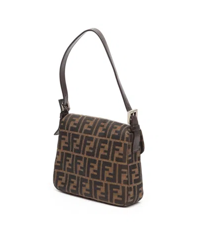 Fendi Zucca Shoulder Bag In Multi