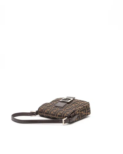 Fendi Zucca Shoulder Bag In Multi
