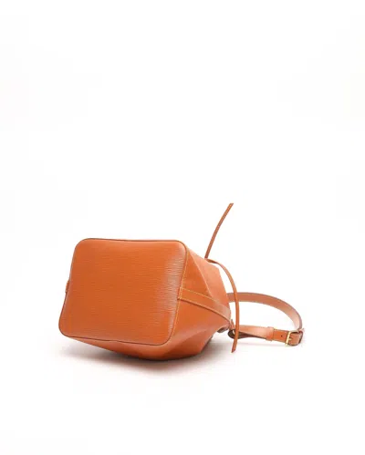 Pre-owned Louis Vuitton Epi Cipango Petit Noé Bag In Brown