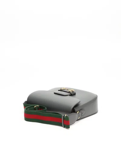 Gucci Large Horsebit 1955 Cruise Collection Bag In Gray