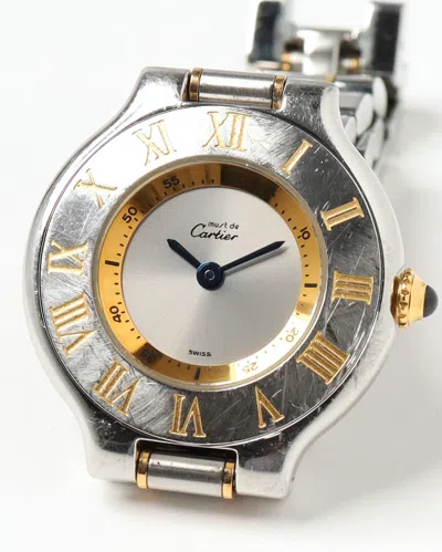 Cartier 21 Must De  28mm Ref 1340 Watch In Multi