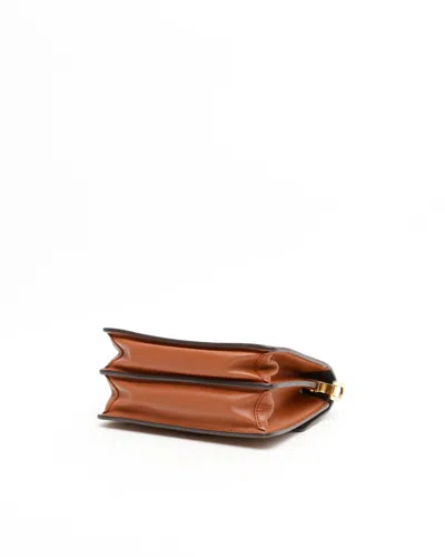 Pre-owned Louis Vuitton Monogram Reverse Dauphine Mini Bag In Brown