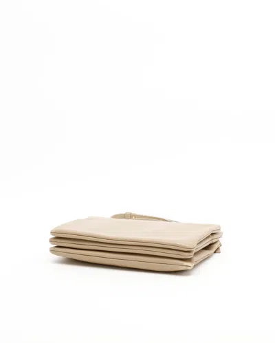 Celine Céline Medium Trio Bag In Neutral