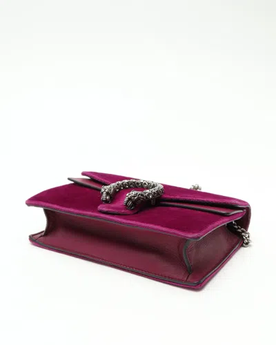 Gucci Dionysus Super Mini Bag In Purple