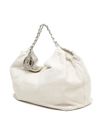 Pre-owned Chanel Large Cc Chain Hobo Bag In Multi
