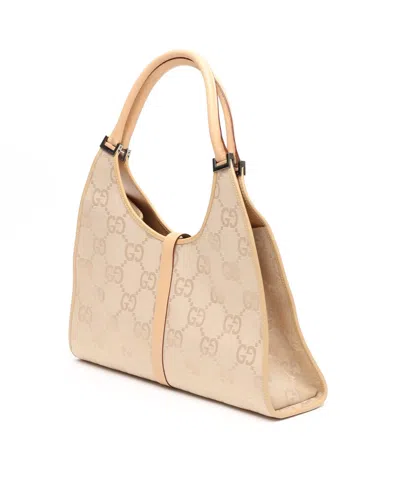 Gucci Large Gg Bardot Bag In Neutral