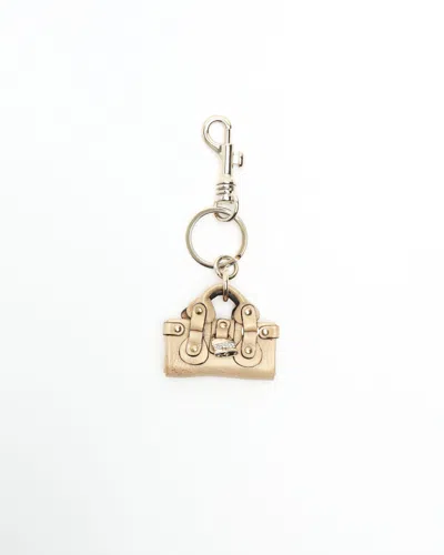 Chloé Paddington Bag Charm In Gold