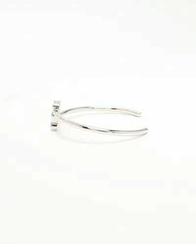 Celine Céline Triomphe Bracelet In Silver