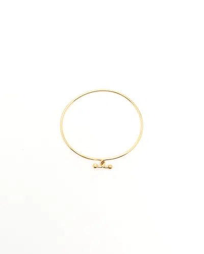 Tiffany & Co Double Hook Bracelet, In 18kt Yellow Gold In Gold