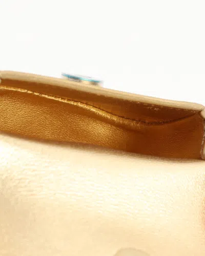 Prada Earphone Case In Gold