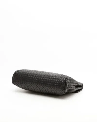 Bottega Veneta Intrecciato Business Bag In Black