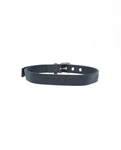 Dior Christian  Nylon Belt, Size 60 In Blue