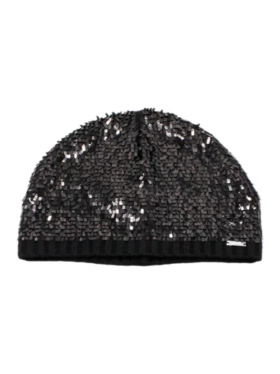 Armani Exchange Hats In Black